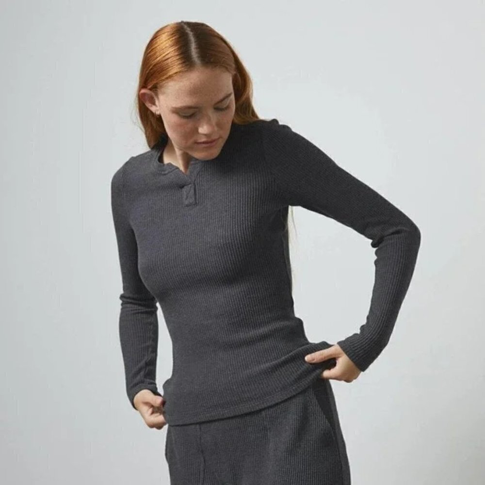 💕LUNYA💕 Restore Thermal Long Sleeve Top + High Rise Legging Pajama Set L NWOT - Picture 4 of 16